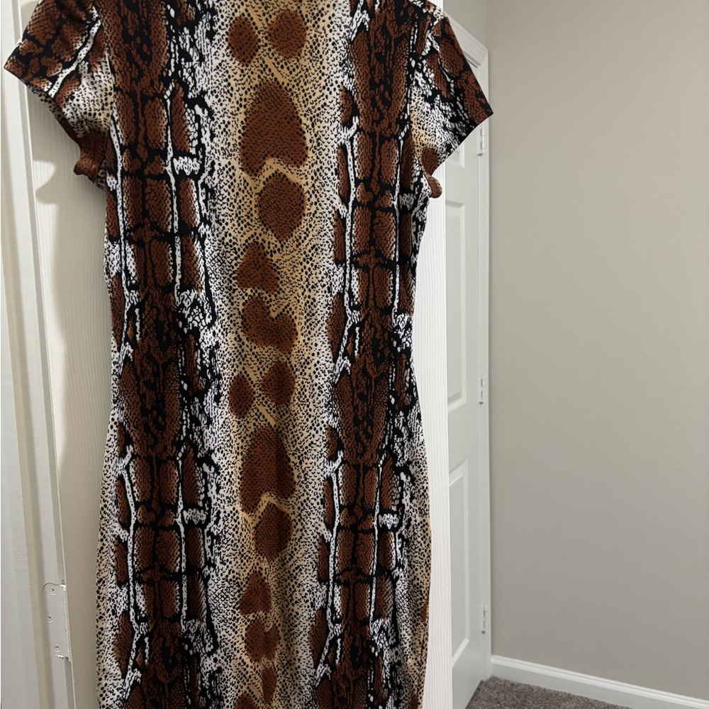 Absolutely Wild Animal Print Dress